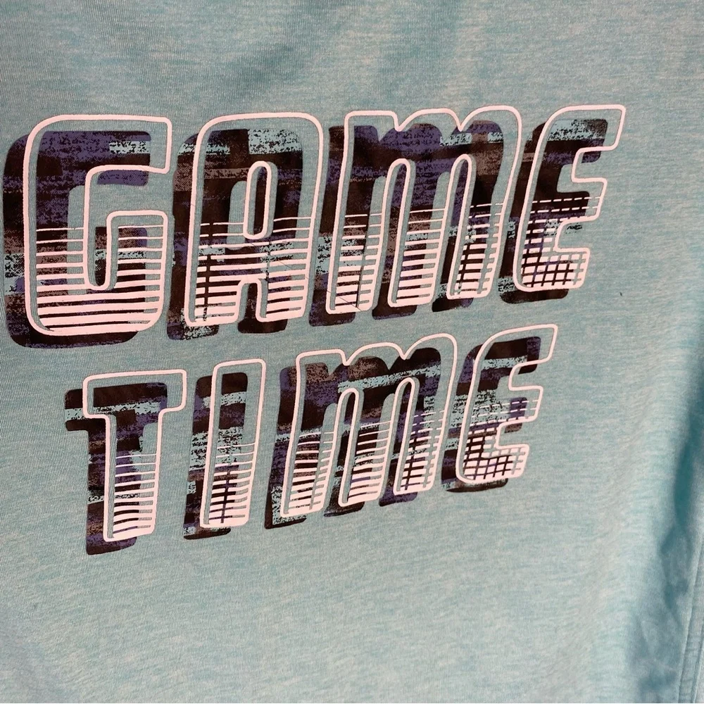 Runway Boys Sleeveless Tank Top - Turquoise - Large 12/14 - Game‎ Time